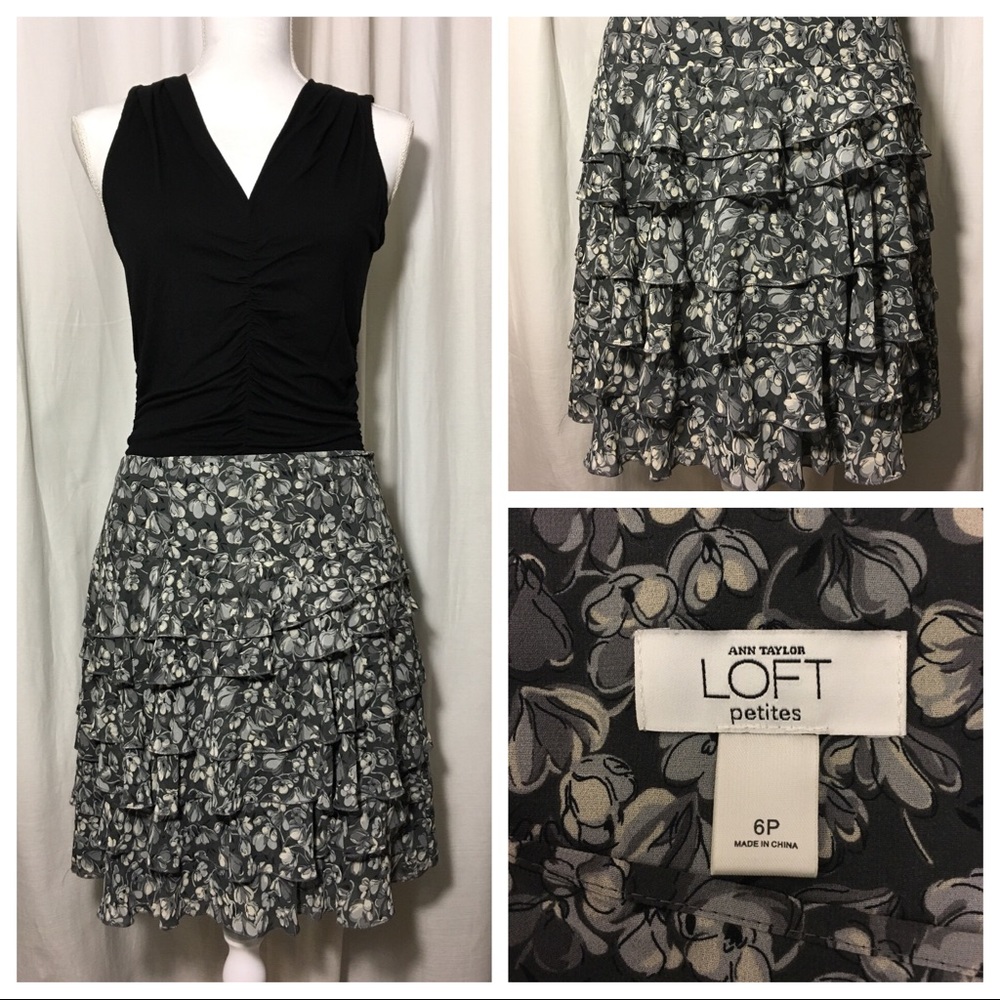LOFT Tiered skirt